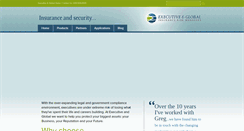 Desktop Screenshot of executiveandglobal.com
